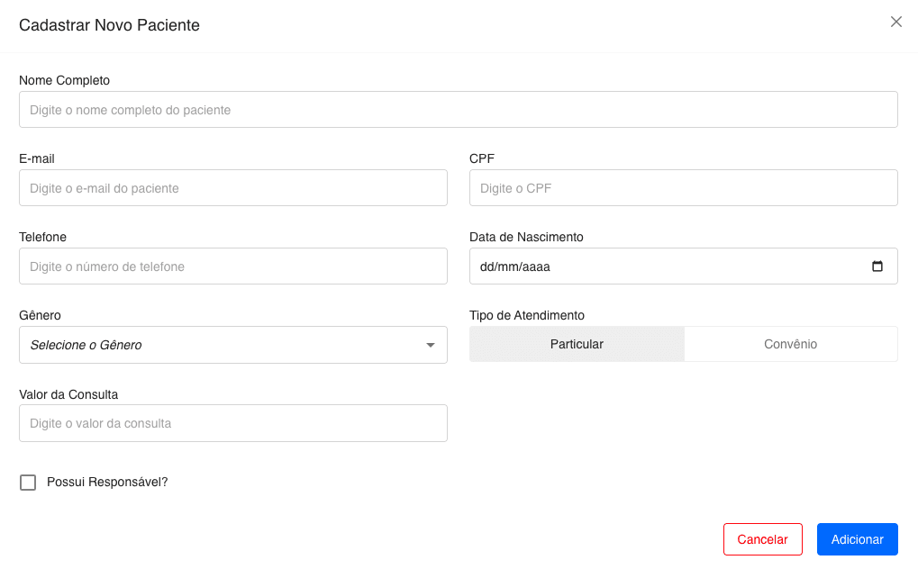 Controle Financeiro Integrado ao Cadastro